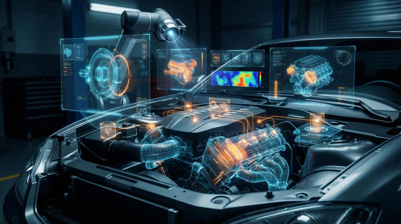 高清动漫AI智能修车视频分析系统