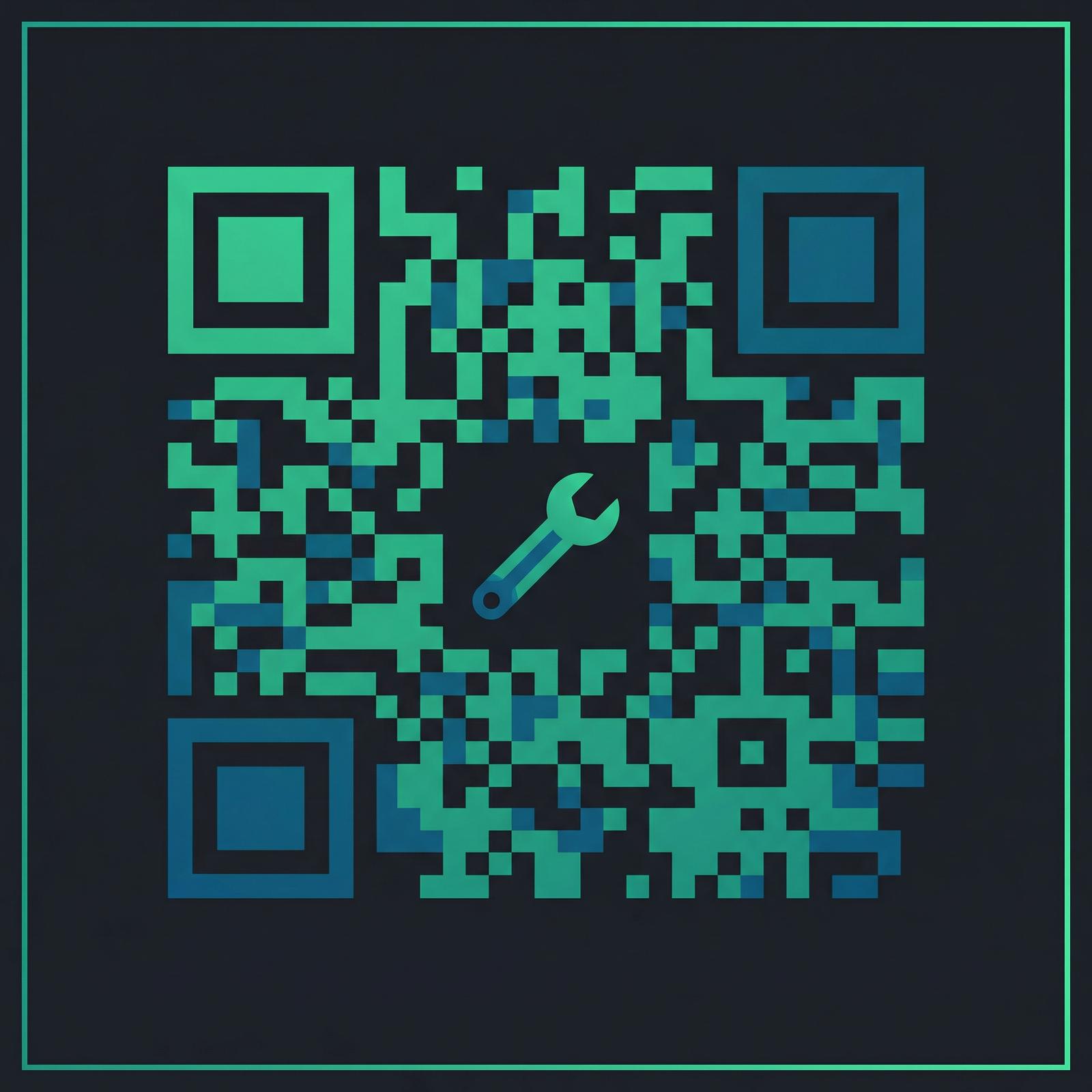 高清动漫商务二维码