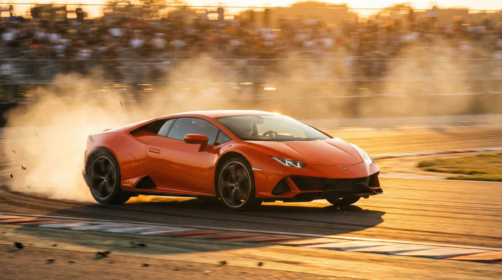 高清动漫跑车视频-兰博基尼赛道漂移