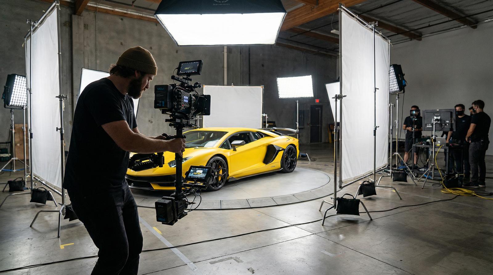 高清动漫视频制作-汽车视频拍摄幕后